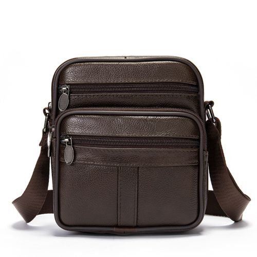 Túi thể thao nam da bò thời trang Navy CVD006 – 0505 Nâu