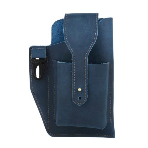Túi điện thoại di động bằng da bò thật Navy CVD049 – 6543 Nâu