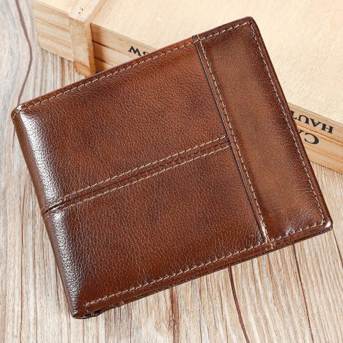 Ví da bò thời trang đa năng Navy CVD008 -8064 đỏ nâu