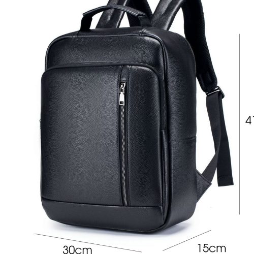 Balo da bò nam đựng laptop Navy CVD037 – Đen