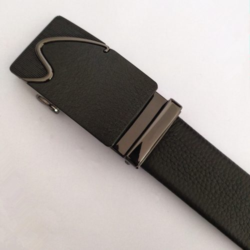 Thắt lưng da thật Navy DND020-Bạc mờ