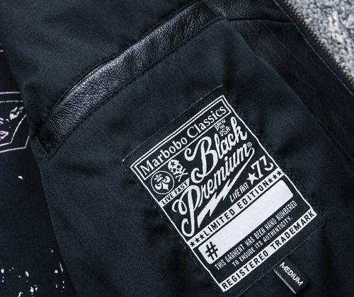 Áo khoác da Moto nam, da bò thật cổ đứng AKD023 Đen