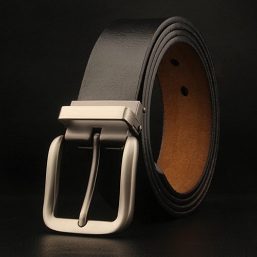 Thắt lưng nam chính hãng Navy DND017-Số 1 Nâu