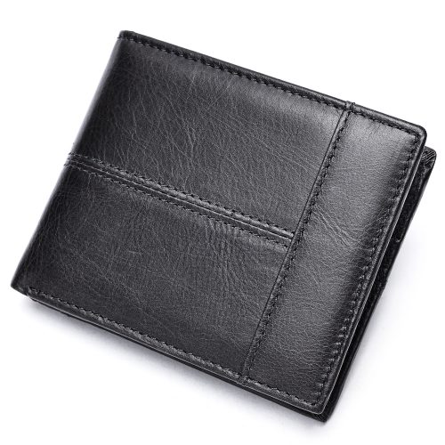 Ví cầm tay da mềm,da bò thật Navy CVD003 – Xám đậm