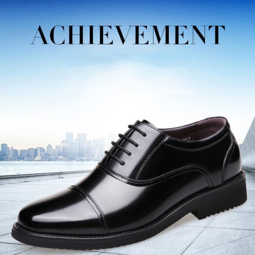 Giày tăng chiều cao công sở 6cm Navy GTD030-1019 Kiểu buộc dây tăng chiều cao