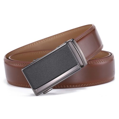 Dây nịt da bò nam Navy DND013-Cà phê R194-95
