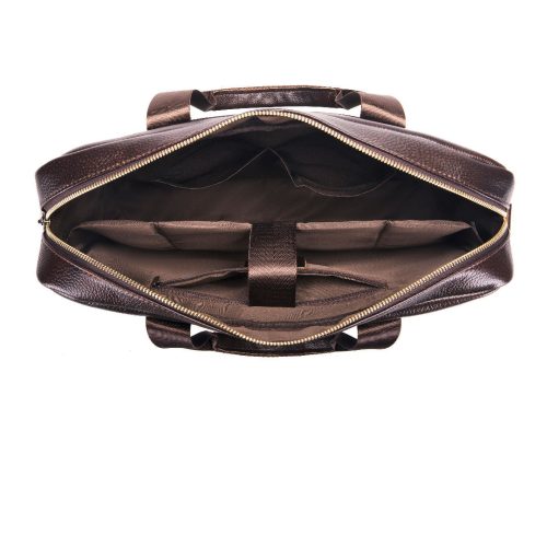 Cặp da bò nam công sở cao cấp Navy CVD018 – Đen