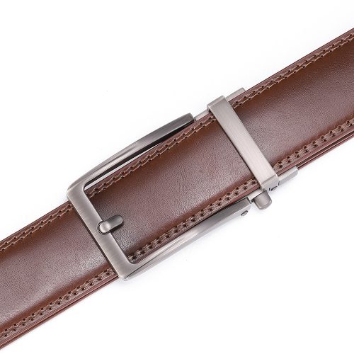Dây nịt da bò nam Navy DND013-Cà phê R194-95