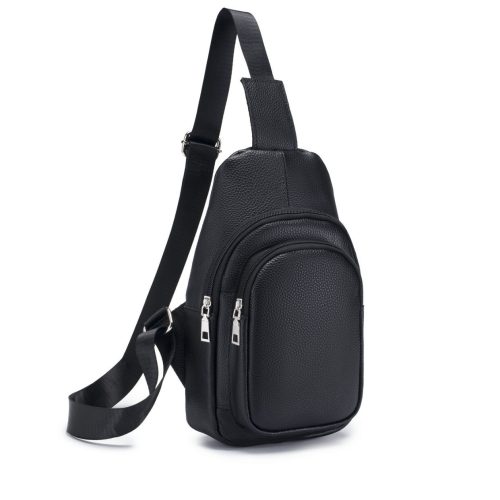 Túi đeo ngực da bò cao cấp vintage Navy CVD021 – Nâu