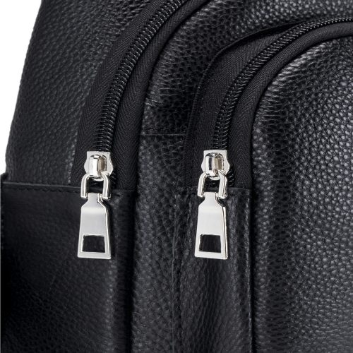 Túi đeo ngực da bò cao cấp vintage Navy CVD021 – Nâu
