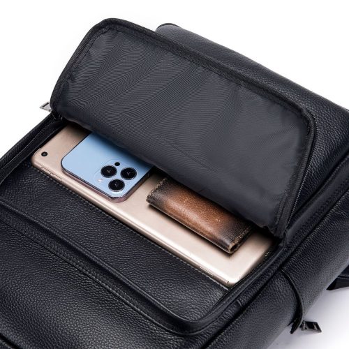 Balo nam da bò dung tích lớn Navy CVD038 – Đen