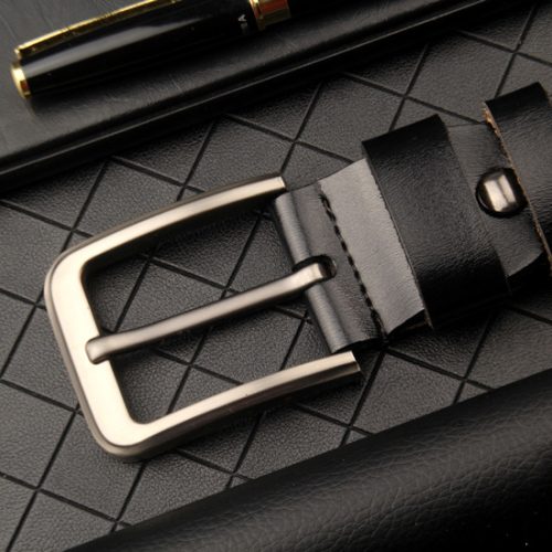 Thắt lưng nam da thật Navy DND014-Khóa Số 7 Màu Cà Phê