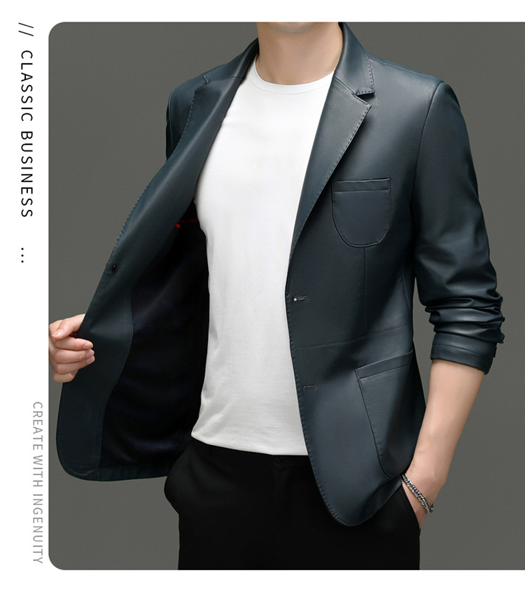 Áo vest nam da cừu