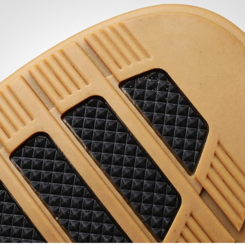Dép da mềm thoáng mát, sandal big size Navy GTD027-Đen