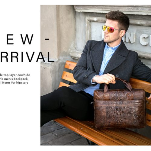 Túi xách công sở da bò Navy CVD027 – Cà phê