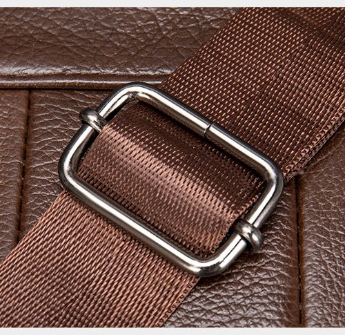 Túi thể thao nam da bò thời trang Navy CVD006 – 0505 Nâu