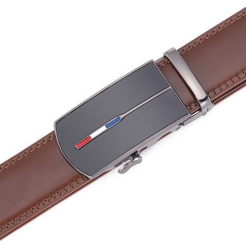 Dây nịt da bò nam Navy DND013-Cà phê R194-95