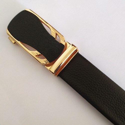 Thắt lưng da thật Navy DND020-Bạc mờ