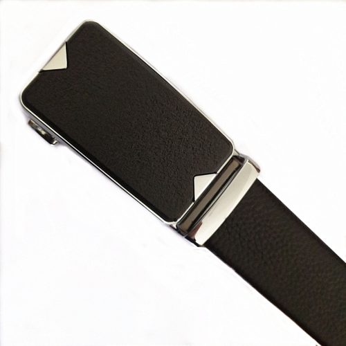 Thắt lưng da thật Navy DND020-Bạc mờ
