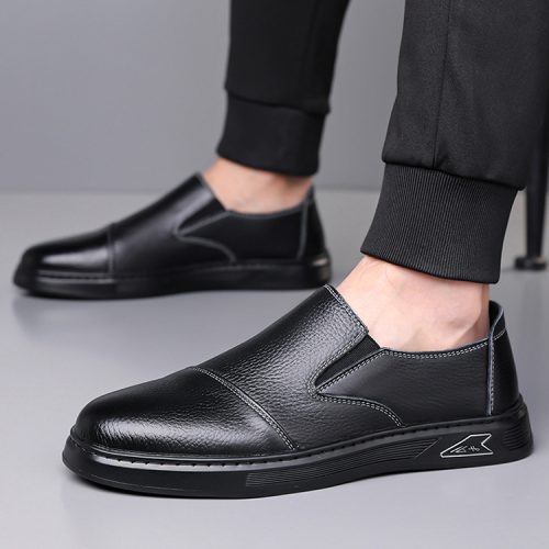 Giày Tây Nam Da Bò Thật GTD055 Be