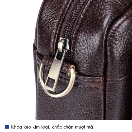 Cặp Da Thật nam Cao Cấp CVD068 Nâu