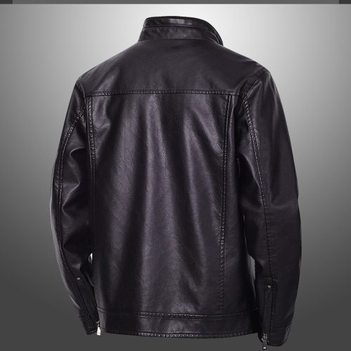 Áo Da Nam Cao Cấp – 100% Da Thật, Phong Cách Năng Động 2026 BS3425AKD59 Nâu