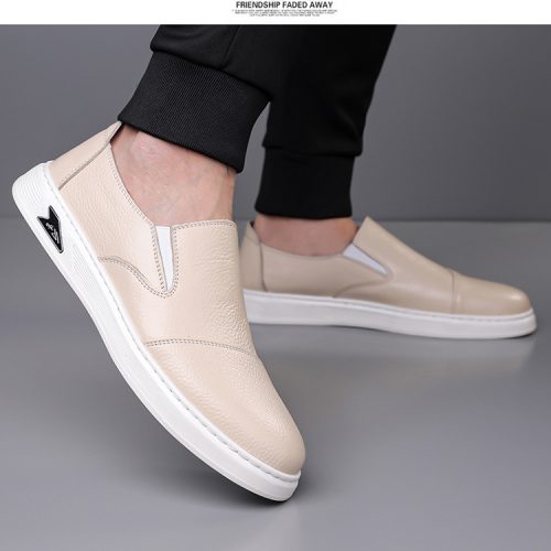 Giày Tây Nam Da Bò Thật GTD055 Be