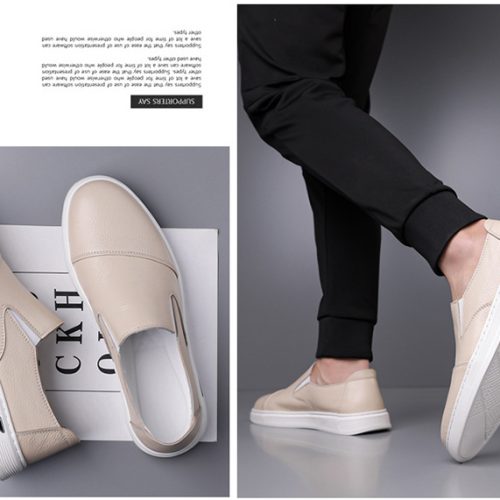 Giày Tây Nam Da Bò Thật GTD055 Be
